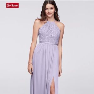 David’s bridal bridesmaid dress